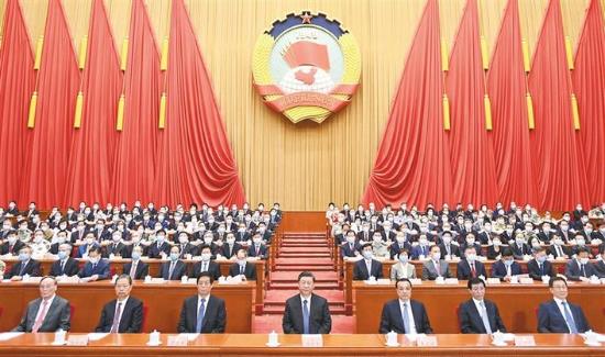 全国政协十三届三次会议闭幕  习近平李克强栗战书王沪宁赵乐际韩正王岐山出席 汪洋发表讲话