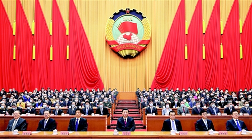 全国政协十三届四次会议闭幕  习近平李克强栗战书王沪宁赵乐际韩正王岐山出席 汪洋发表讲话 